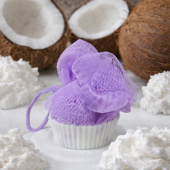 LAST ONE "Lets Have A Picnic" Shea Butter Cupcake Soap- Watermelon - Picture 6 of 10